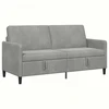 Sofa su saugojimo vieta Šviesiai pilka 172 x 78 x 87 cm