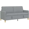 Sofa su saugojimo vieta Šviesiai pilka 172 x 78 x 87 cm