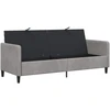 Sofa su saugojimo vieta Šviesiai pilka 192 x 78 x 87 cm