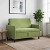 Sofa su saugojimo vieta Šviesiai žalia 122 x 78 x 87 cm