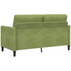Sofa su saugojimo vieta Šviesiai žalia 152 x 78 x 87 cm