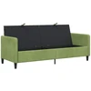 Sofa su saugojimo vieta Šviesiai žalia 192 x 78 x 87 cm