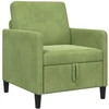 Sofa su saugojimo vieta Šviesiai žalia 72 x 78 x 87 cm