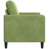Sofa su saugojimo vieta Šviesiai žalia 72 x 78 x 87 cm