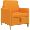 Sofa su saugojimo vieta Tamsiai geltona 72 x 78 x 87 cm