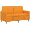Sofa su saugojimo vieta Tamsiai geltona 152 x 78 x 87 cm