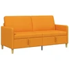 Sofa su saugojimo vieta Tamsiai geltona 172 x 78 x 87 cm