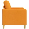 Sofa su saugojimo vieta Tamsiai geltona 72 x 78 x 87 cm