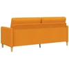Sofa su saugojimo vieta Tamsiai geltona 192 x 78 x 87 cm