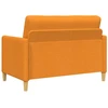 Sofa su saugojimo vieta Tamsiai geltona 122 x 78 x 87 cm
