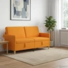 Sofa su saugojimo vieta Tamsiai geltona 172 x 78 x 87 cm
