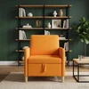 Sofa su saugojimo vieta Tamsiai geltona 72 x 78 x 87 cm