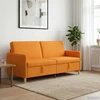 Sofa su saugojimo vieta Tamsiai geltona 192 x 78 x 87 cm