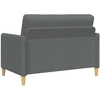 Sofa su saugojimo vieta Tamsiai pilka 122 x 78 x 87 cm