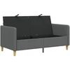 Sofa su saugojimo vieta Tamsiai pilka 152 x 78 x 87 cm