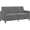 Sofa su saugojimo vieta Tamsiai pilka 172 x 78 x 87 cm