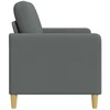 Sofa su saugojimo vieta Tamsiai pilka 72 x 78 x 87 cm