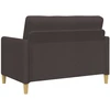 Sofa su saugojimo vieta Tamsiai rudas 122 x 78 x 87 cm