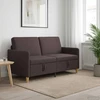 Sofa su saugojimo vieta Tamsiai rudas 152 x 78 x 87 cm