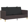 Sofa su saugojimo vieta Tamsiai rudas 172 x 78 x 87 cm