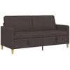 Sofa su saugojimo vieta Tamsiai rudas 172 x 78 x 87 cm