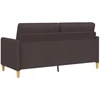 Sofa su saugojimo vieta Tamsiai rudas 172 x 78 x 87 cm