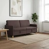 Sofa su saugojimo vieta Tamsiai rudas 192 x 78 x 87 cm