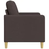 Sofa su saugojimo vieta Tamsiai rudas 72 x 78 x 87 cm