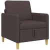 Sofa su saugojimo vieta Tamsiai rudas 72 x 78 x 87 cm