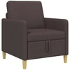 Sofa su saugojimo vieta Tamsiai rudas 72 x 78 x 87 cm