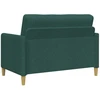Sofa su saugojimo vieta Tamsiai žalia 122 x 78 x 87 cm
