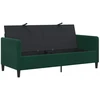 Sofa su saugojimo vieta Tamsiai žalia 172 x 78 x 87 cm