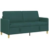 Sofa su saugojimo vieta Tamsiai žalia 172 x 78 x 87 cm