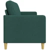 Sofa su saugojimo vieta Tamsiai žalia 172 x 78 x 87 cm