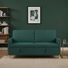 Sofa su saugojimo vieta Tamsiai žalia 172 x 78 x 87 cm