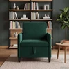 Sofa su saugojimo vieta Tamsiai žalia 72 x 78 x 87 cm