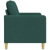 Sofa su saugojimo vieta Tamsiai žalia 72 x 78 x 87 cm