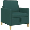 Sofa su saugojimo vieta Tamsiai žalia 72 x 78 x 87 cm