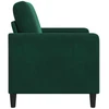 Sofa su saugojimo vieta Tamsiai žalia 72 x 78 x 87 cm