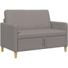 Sofa su saugojimo vieta Taupe 122 x 78 x 87 cm Poliesteris