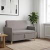 Sofa su saugojimo vieta Taupe 122 x 78 x 87 cm Poliesteris