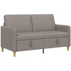 Sofa su saugojimo vieta Taupe 152 x 78 x 87 cm Poliesteris
