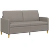Sofa su saugojimo vieta Taupe 172 x 78 x 87 cm Poliesteris