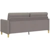 Sofa su saugojimo vieta Taupe 192 x 78 x 87 cm Poliesteris