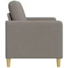 Sofa su saugojimo vieta Taupe 72 x 78 x 87 cm Poliesteris