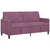 Sofa su saugojimo vieta Violetinė 172 x 78 x 87 cm Poliesteris