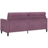 Sofa su saugojimo vieta Violetinė 192 x 78 x 87 cm Poliesteris