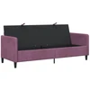 Sofa su saugojimo vieta Violetinė 192 x 78 x 87 cm Poliesteris
