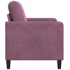 Sofa su saugojimo vieta Violetinė 72 x 78 x 87 cm Poliesteris