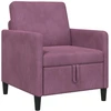 Sofa su saugojimo vieta Violetinė 72 x 78 x 87 cm Poliesteris